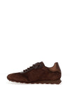 Hispanitas Zinnia Suede Stud Detailed Trainers, Brown