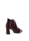 Hispanitas Bangkok Slip On Buckle Detailed Heeled Boots, Wine