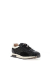 Hispanitas Oregon Woven Mesh Trainers, Black