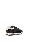Hispanitas Oregon Woven Mesh Trainers, Black