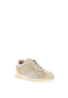 Hispanitas Oregon Woven Mesh Trainers, Beige
