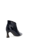 Hispanitas Dalia Grained Leather Heeled Boot, Marine
