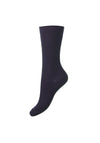HJ Hall Softop Extra Wide Sock, Navy