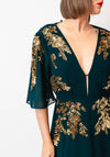 Hope & Ivy Macey Embellished Maxi Dress, Green