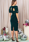 Hope & Ivy Maybelle Embellished Pencil Dress, Green