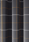 Helena Springfield Harper Ready Made Lined Eyelet Curtains 90”x90”, Charcoal & Ginger