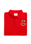 Dromore National School Short Sleeve Polo, Red