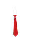 Hunter Elasticated Red Kids School Tie, Red