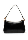 Hispanitas Patent Crossbody Hobo Bag, Black
