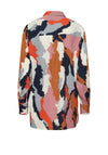 Ichi Abstract Print Long Sleeved Shirt, Multi