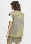 Ichi Hanecta Tweed Waistcoat, Yellow