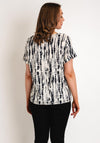 Ichi Vera Print T-Shirt, Tie Dye
