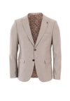 Icon Men’s Single Breasted Blazer, Sand