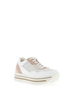 Igi & Co. Mesh Laced Platform Trainer, White