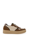 Igi & Co. Leather Platform Trainers, Tan