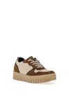 Igi & Co. Leather Platform Trainers, Tan