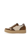 Igi & Co. Leather Platform Trainers, Tan