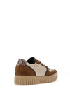 Igi & Co. Leather Platform Trainers, Tan