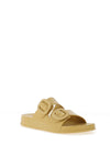 Igor Havana Patent Mule Sandals, Yellow