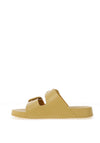 Igor Havana Patent Mule Sandals, Yellow