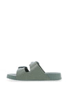 Igor Havana Patent Mule Sandals, Sage Green