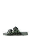 Igor Havana Leopard Print Mule Sandals, Green
