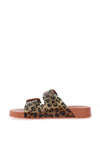 Igor Havana Leopard Print Mule Sandals, Orange