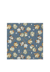 Ihr Acorn Dance Napkins, Blue