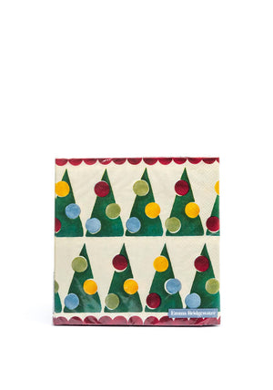 IHR Emma Bridgewater Polka Trees Napkins, Cream Multi