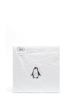 IHR Pure Penguin Napkins, White