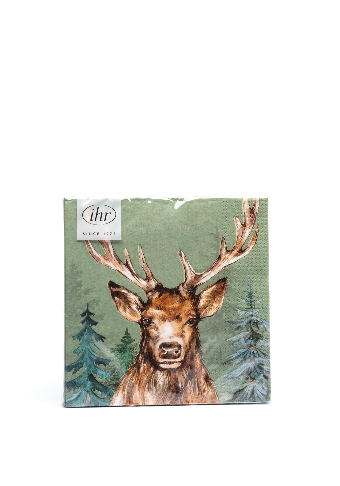 IHR The Woodland King Napkins, Green