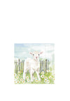 IHR Lamb In The Meadow Napkins, Blue