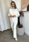 Serafina Collection Jumper and Trousers, Cream
