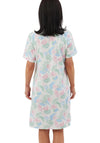 Indigo Sky Tropical Short Sleeve Nightdress, Multi