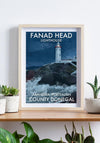 Ireland Posters Fanad Head Lighthouse Night