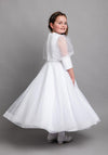 Isabella IS25336 Communion Dress, White