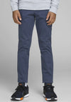 Jack & Jones Boys Marco Bowie Slim Fit Chino, Navy Blazer