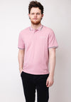 Jack & Jones Archie Polo Shirt, Pink Nectar