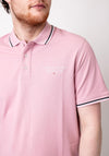 Jack & Jones Archie Polo Shirt, Pink Nectar