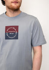 Jack & Jones Square Branding T-Shirt, Blue