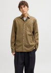 Jack & Jones Stanford Tencel Shirt, Tan