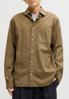 Jack & Jones Stanford Tencel Shirt, Tan