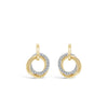 Absolute Multi Ring Stud Earrings, Gold