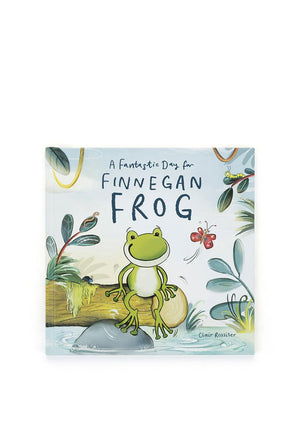 Jellycat A Fantastic Day For Finnegan Frog Book