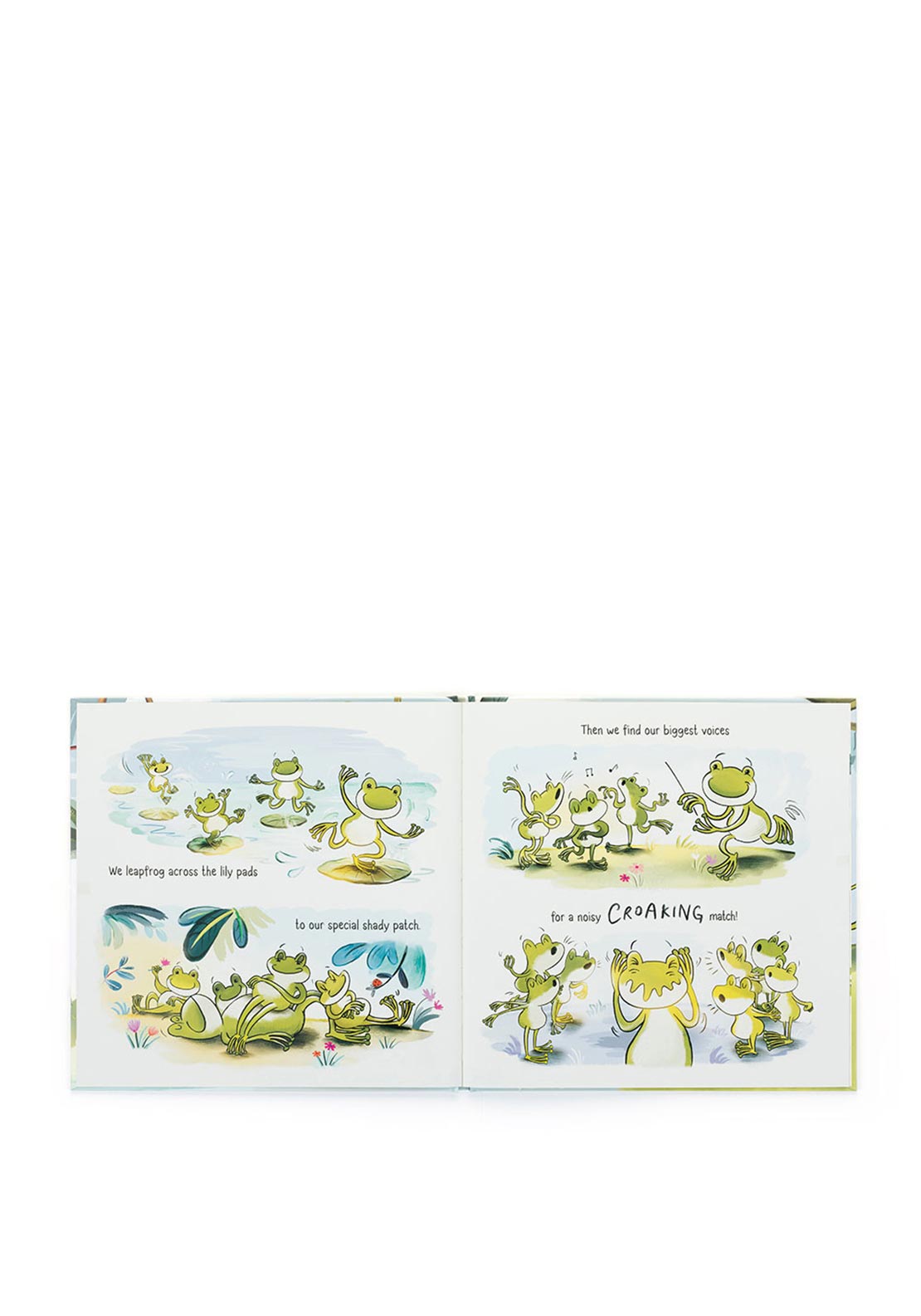 Jellycat A Fantastic Day For Finnegan Frog Book