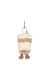 Jellycat Amuseables Coffee To Go Bag Charm