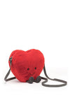 Jellycat Amuseable Heart Bag, Red