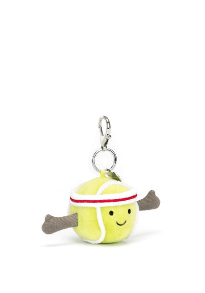 Jellycat Amuseables Sports Tennis Bag Charm - McElhinneys