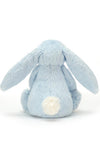 Jellycat Bashful Blue Bunny Rattle