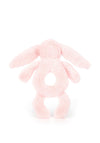 Jellycat Bashful Bunny Ring Rattle, Pink